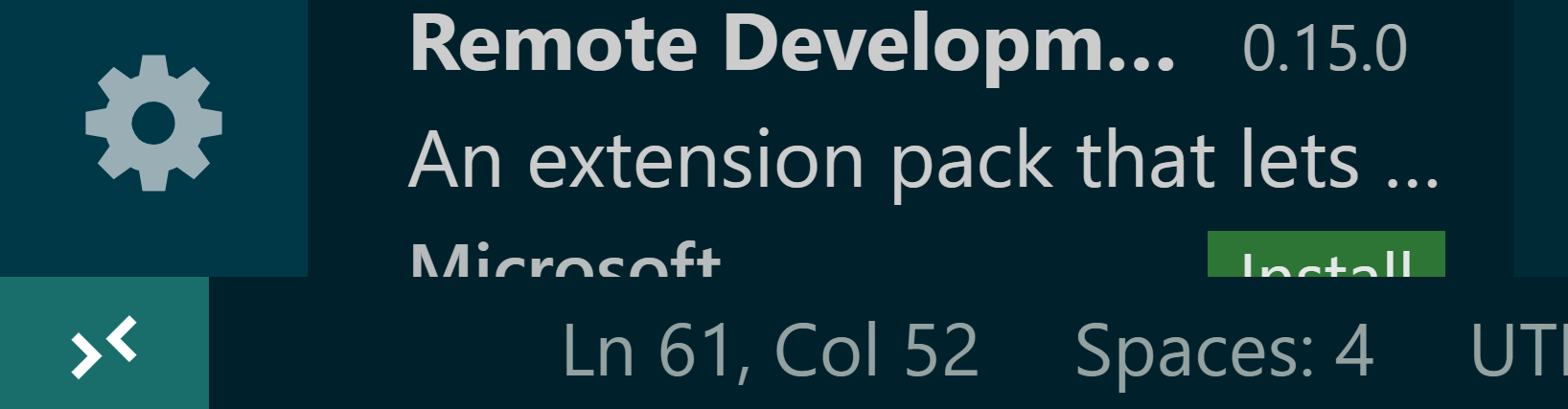 L’icône du logo de Remote Extensions